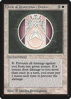 Circle of Protection: Green (LEB-012) - common