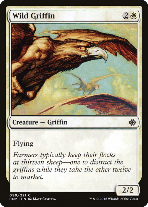 Wild Griffin (CN2-099) - common - Foil