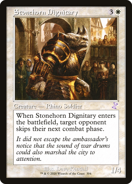 Stonehorn Dignitary (TSR-304) - special - Foil