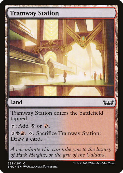 Tramway Station (SNC-258) - common