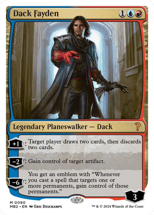 Dack Fayden (MB2-080) - mythic