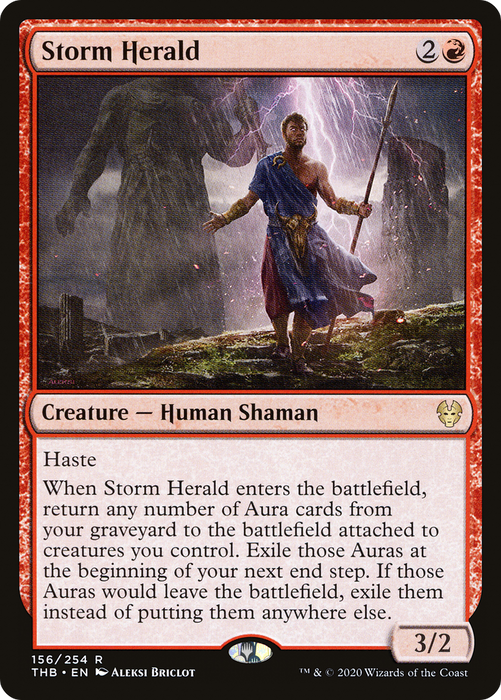 Storm Herald (THB-156) - rare - Foil