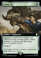 Power Fist (PIP-400) - rare: (Extended Art) - Foil