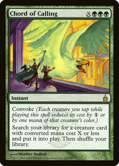 Chord of Calling (RAV-156) - rare - Foil