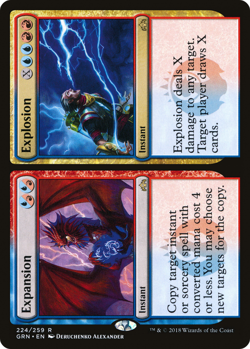 Expansion // Explosion (GRN-224) - rare