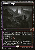 Haunted Ridge (DBL-263) - rare - Foil
