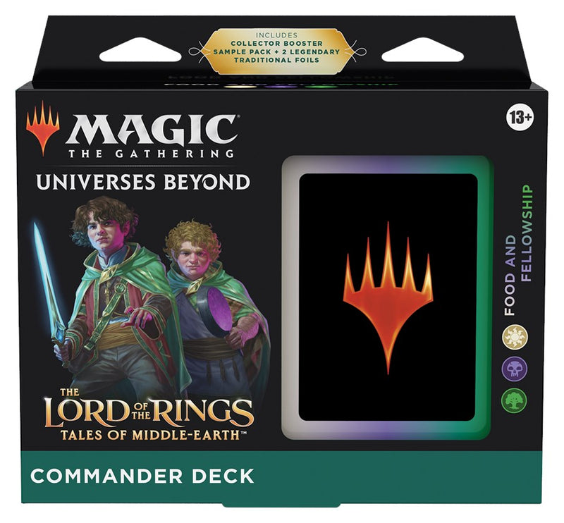 The Lord of the Rings: Tales of Middle-earth - Commander Deck (Food and Fellowship) (anglais)