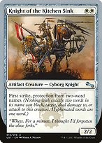 Knight of the Kitchen Sink (UST-12E) - uncommon - Foil