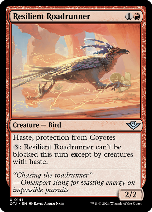 Resilient Roadrunner (OTJ-141) - uncommon