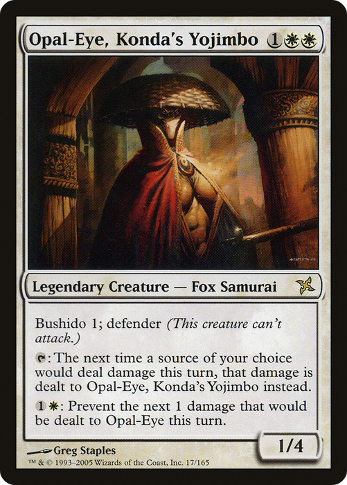 Opal-Eye, Konda's Yojimbo (BOK-017) - rare