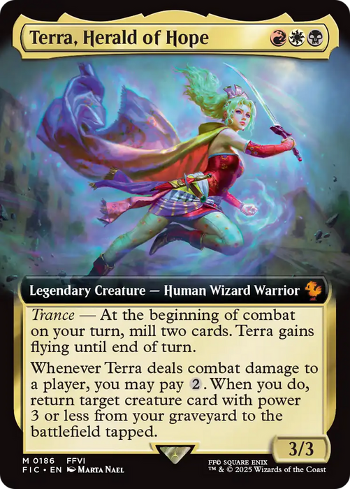 Terra, Herald of Hope (FIC-186) - mythic: (Extended Art)