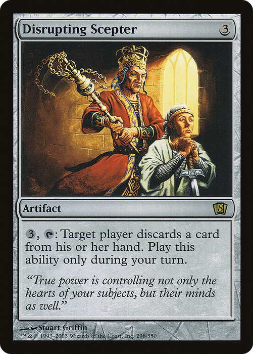 Disrupting Scepter (8ED-298★) - rare - Foil