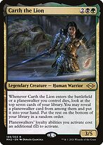Carth the Lion (MH2-189) - rare - Foil