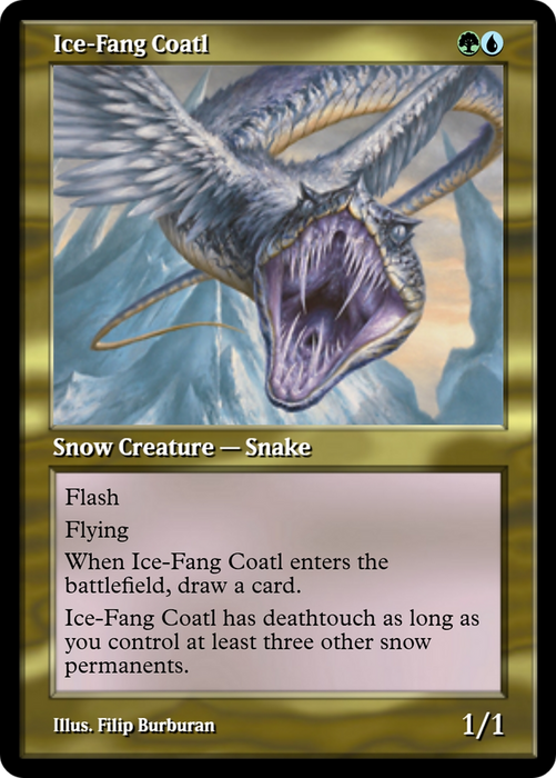 Ice-Fang Coatl (PRM-91333) - rare