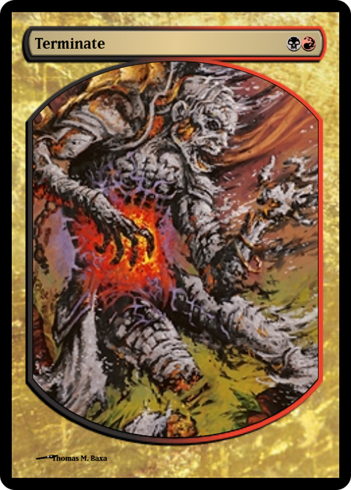 Terminate (PRM-35136) - common - Foil
