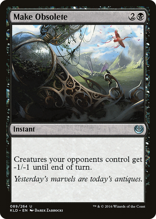 Make Obsolete (KLD-089) - uncommon - Foil