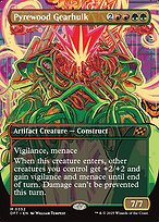 Pyrewood Gearhulk (DFT-352) - mythic (Borderless)