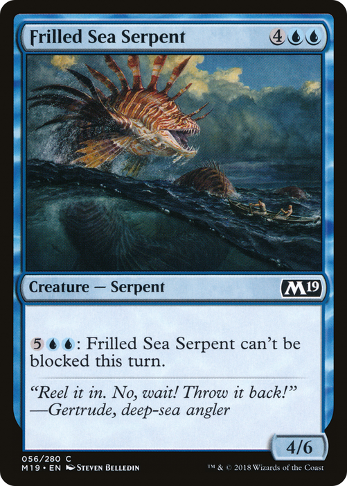 Frilled Sea Serpent (M19-056) - common