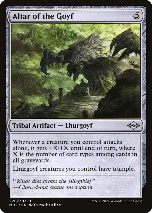 Altar of the Goyf (MH2-220) - uncommon - Foil