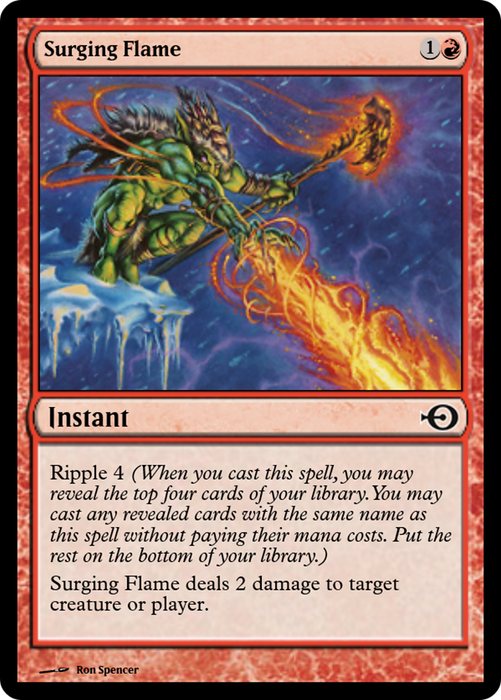 Surging Flame (PRM-35178) - common - Foil