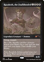 Razaketh, the Foulblooded (SLD-163★) - mythic - Etched Foil