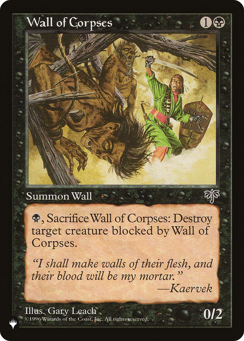 Wall of Corpses (LIST-MIR-151) - common