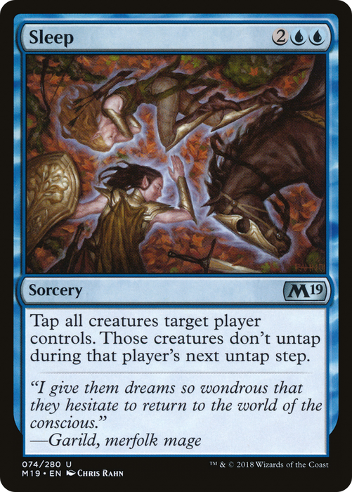 Sleep (M19-074) - uncommon
