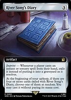 River Song's Diary (WHO-460) - rare: (Extended Art)