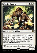 Ajani's Chosen (WOC-059) - rare