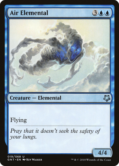 Air Elemental (GNT-019) - uncommon