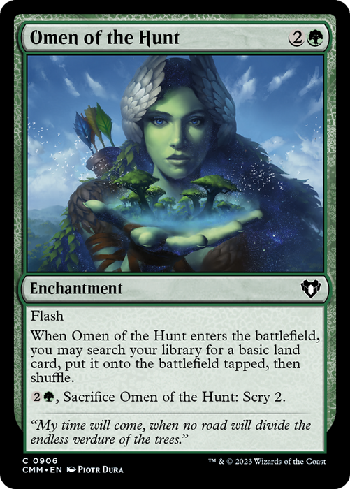 Omen of the Hunt (CMM-906) - common