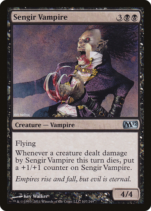 Sengir Vampire (M12-107) - uncommon