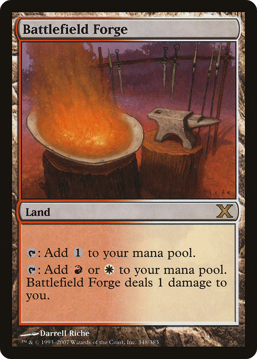 Battlefield Forge (10E-348) - rare