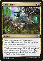 Dire Tactics (IKO-183) - uncommon - Foil