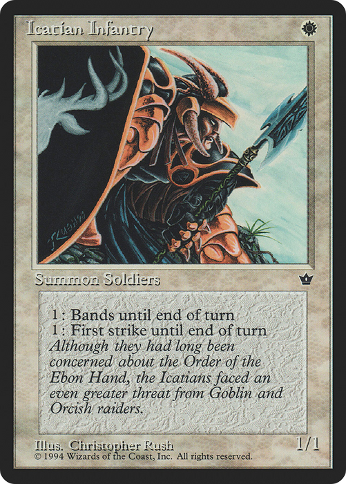 Icatian Infantry (FEM-07B) - common