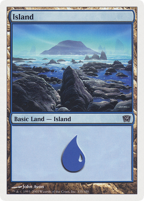 Island (9ED-335) - common