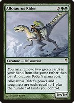 Allosaurus Rider (CSP-101) - rare