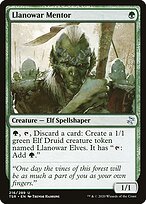 Llanowar Mentor (TSR-216) - uncommon - Foil