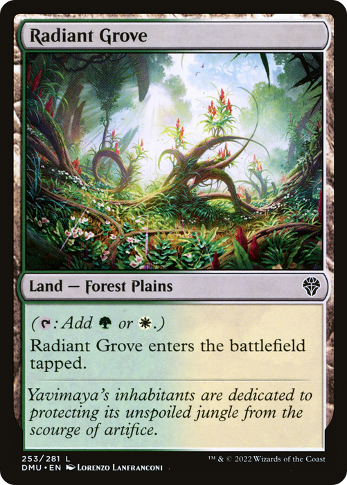 Radiant Grove (DMU-253) - common - Foil