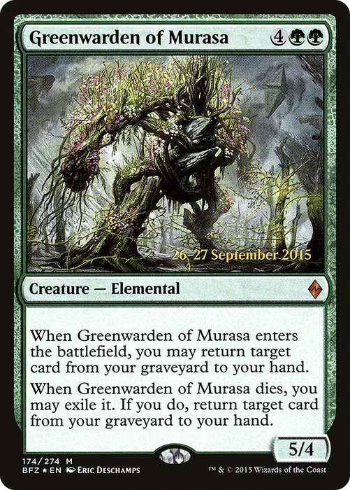 Greenwarden of Murasa (PRE-174S) - mythic - Foil