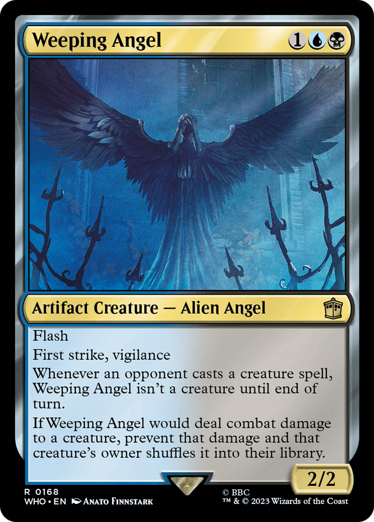 Weeping Angel (WHO-168) - rare - Foil