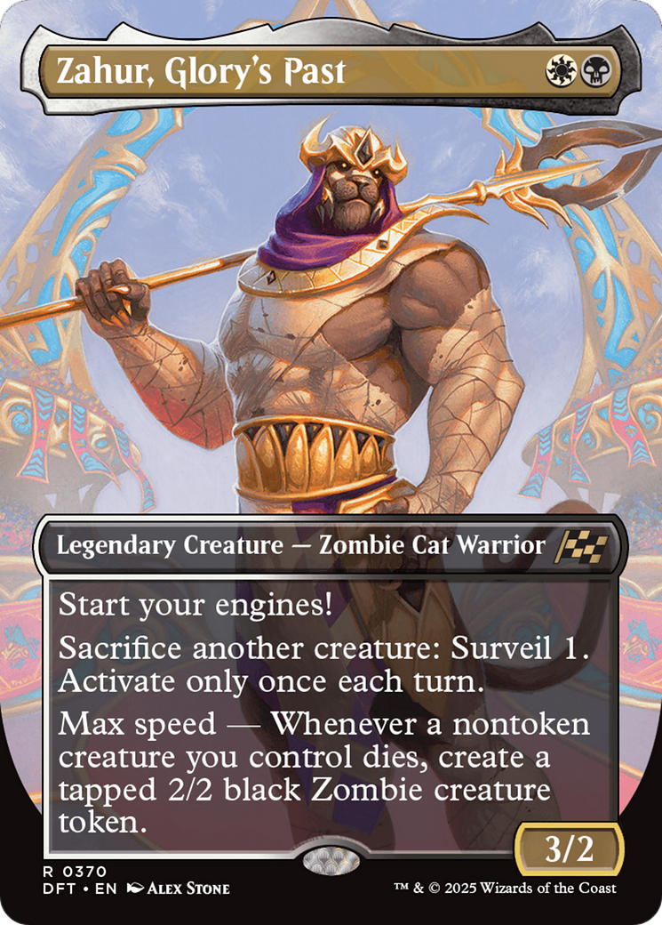 Zahur, Glory's Past (DFT-370) - rare (Borderless)