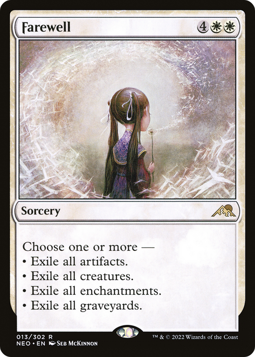 Farewell (NEO-013) - rare - Foil