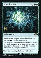 Primal Prayers (PRE-166S) - rare - Foil