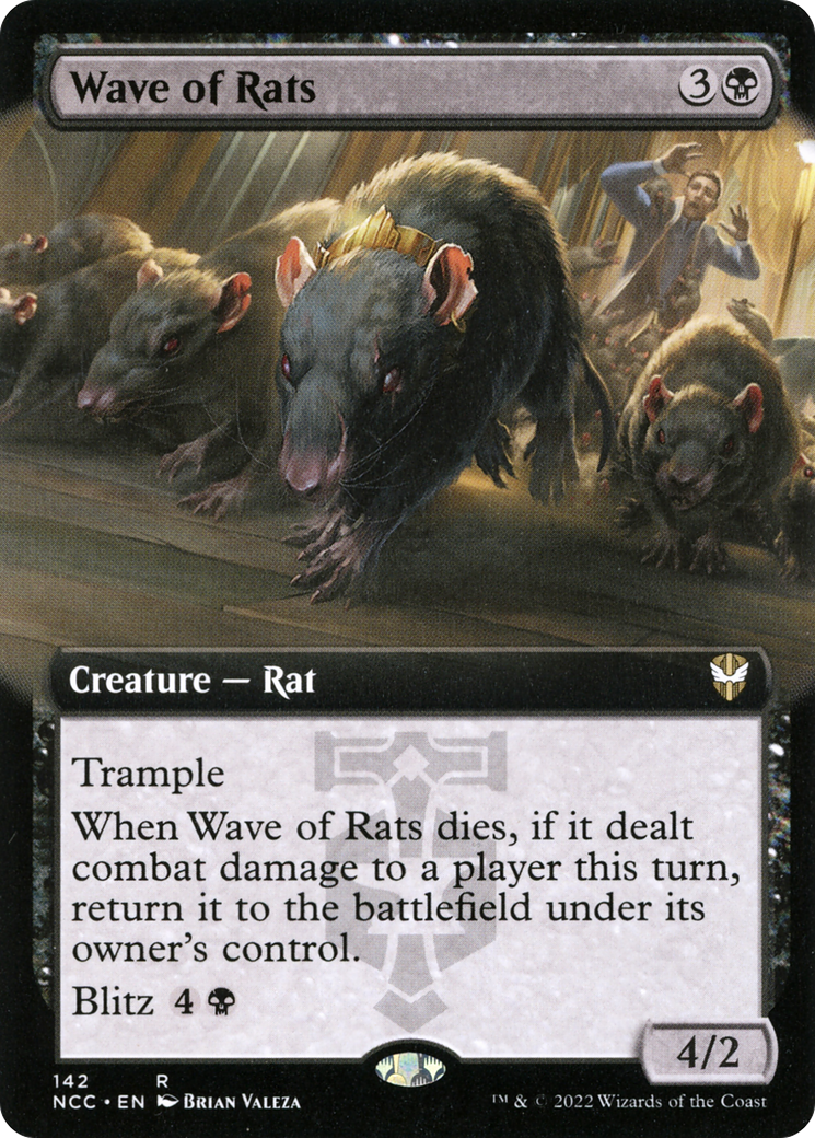 Wave of Rats (NCC-142) - rare: (Extended Art)
