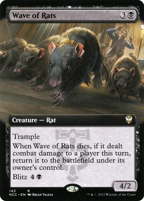 Wave of Rats (NCC-142) - rare: (Extended Art)