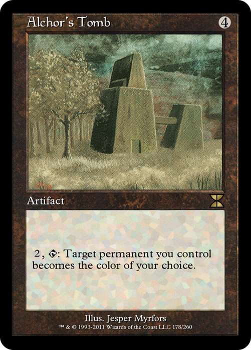 Alchor's Tomb (ME4-178) - rare - Foil