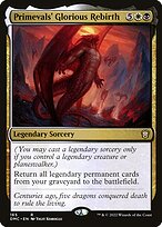 Primevals' Glorious Rebirth (DMC-165) - rare