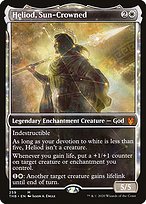 Heliod, Sun-Crowned (THB-259) - mythic: (enchantment, Showcase)