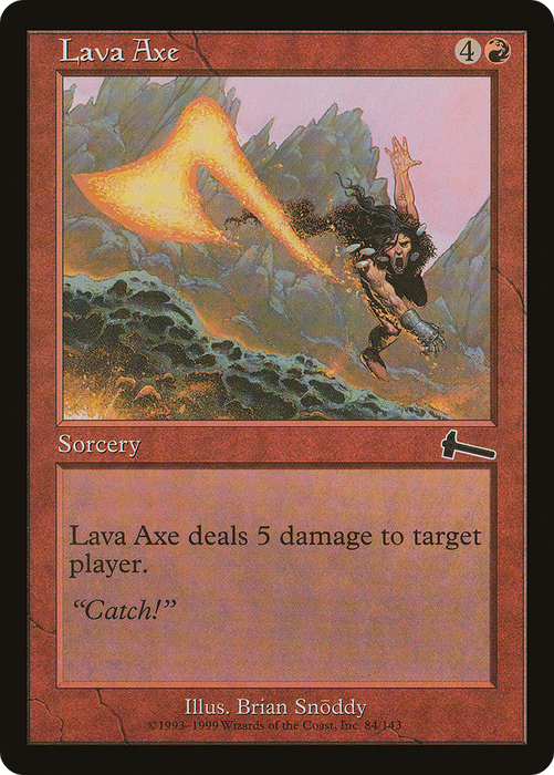 Lava Axe (ULG-084) - common